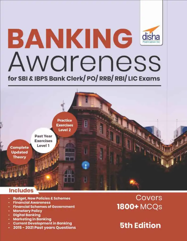 Disha Banking Awareness for SBI & IBPS PDF