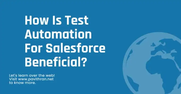 How is Test Automation for Salesforce Beneficial