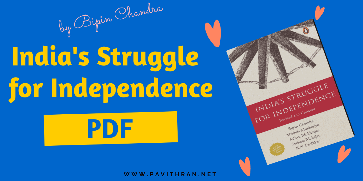 [Latest] India's Struggle for Independence by Bipin Chandra PDF