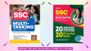 Arihant SSC MTS Books [Set of 2 Books]