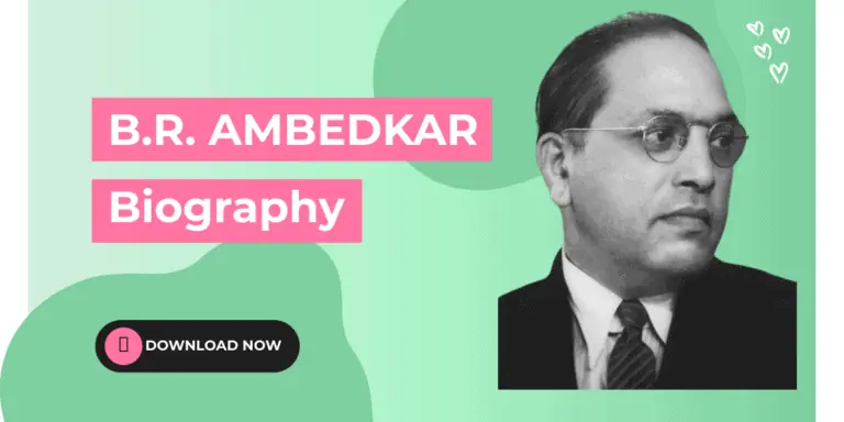 BR Ambedkar Biography PDF