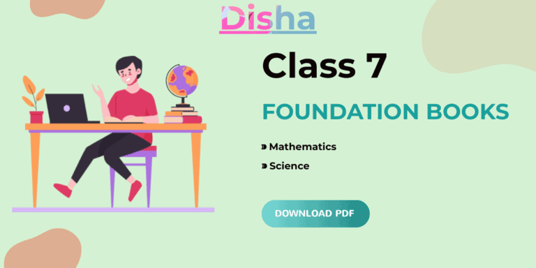 Disha Class 7 Foundation Books PDF