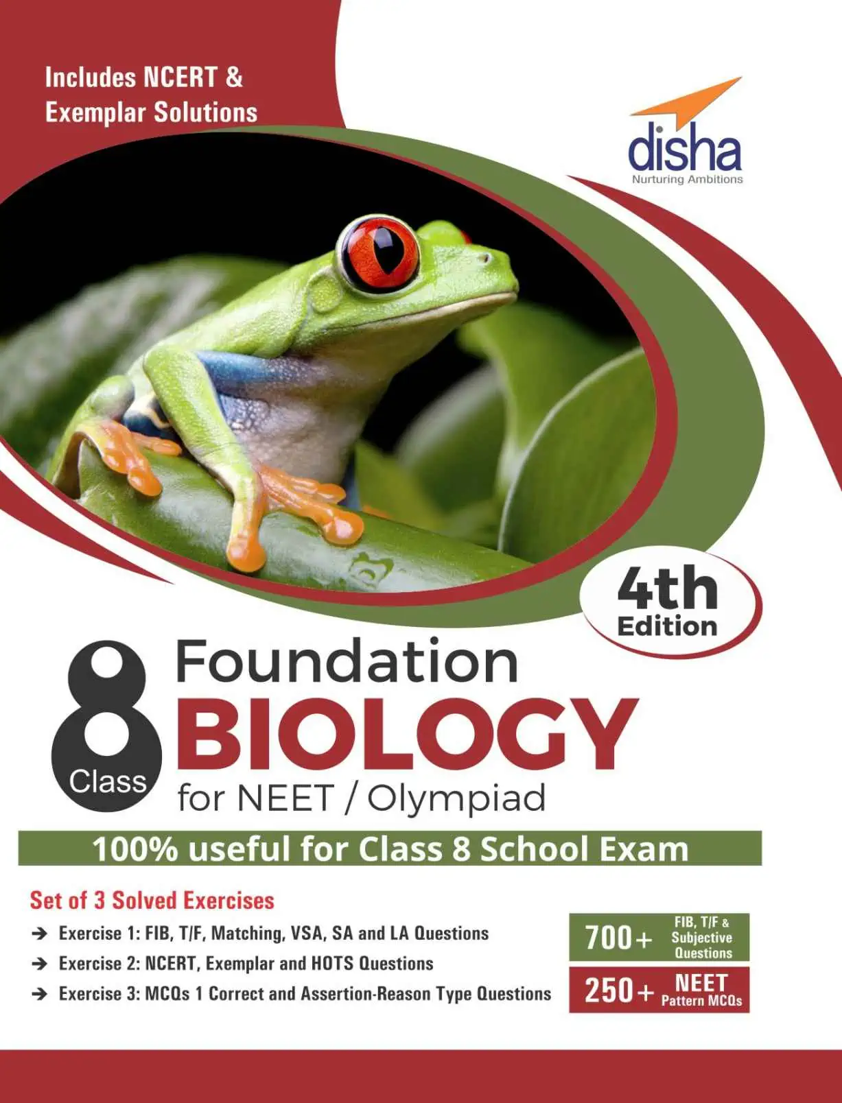 Disha Class 8 Foundation Biology for NEET - Disha Experts