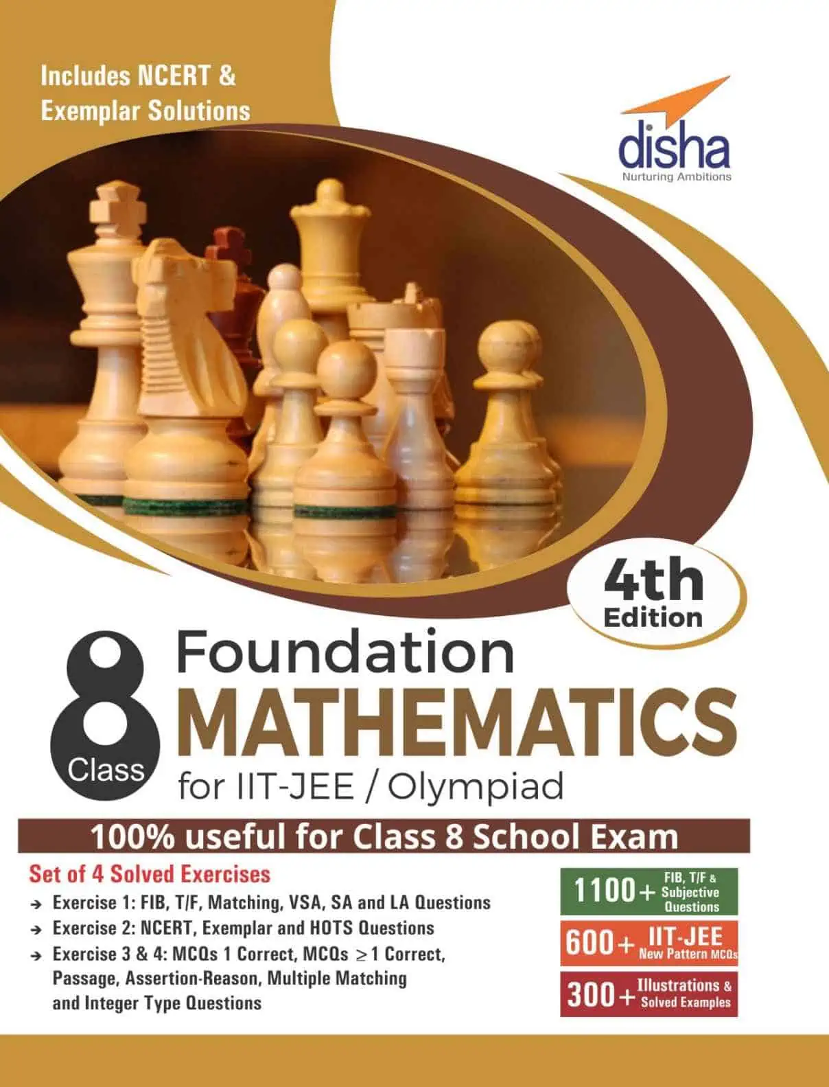Foundation Mathematics Class 8 for IIT- - Disha Experts