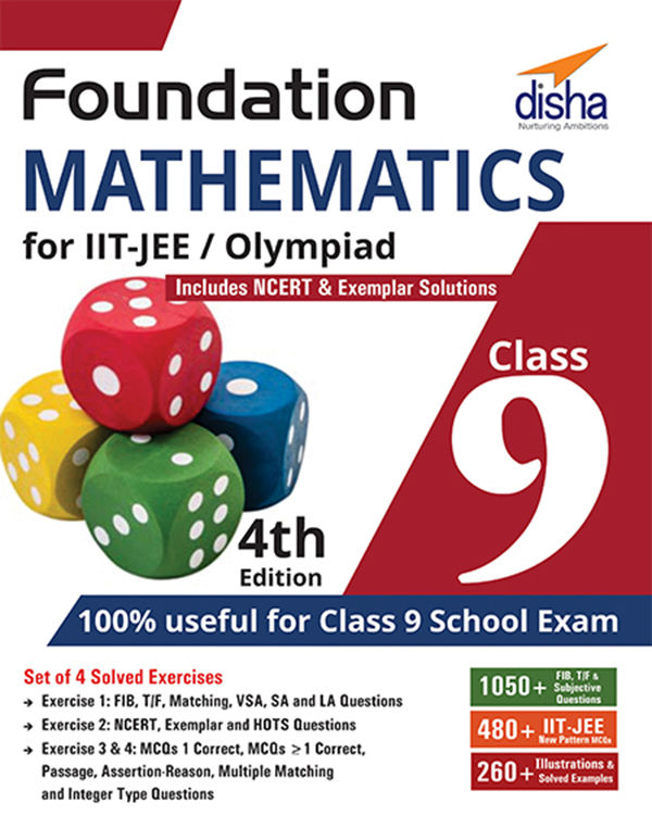 Foundation Mathematics Class 9 for IIT- - Disha Experts