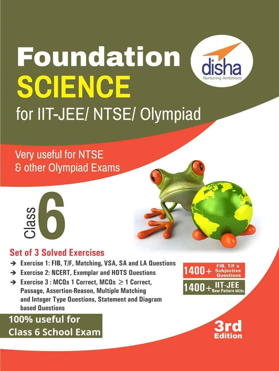Foundation Science Class 6 for IIT- - Disha Experts