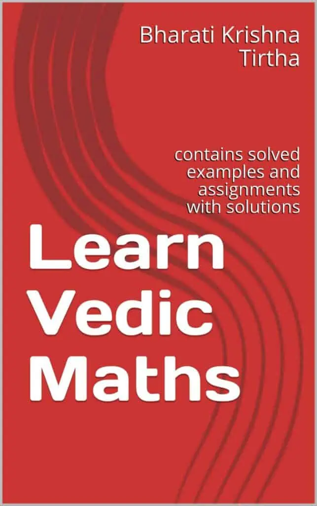 Learn Vedic Maths_ contains sol - Bharati Krishna Tirtha