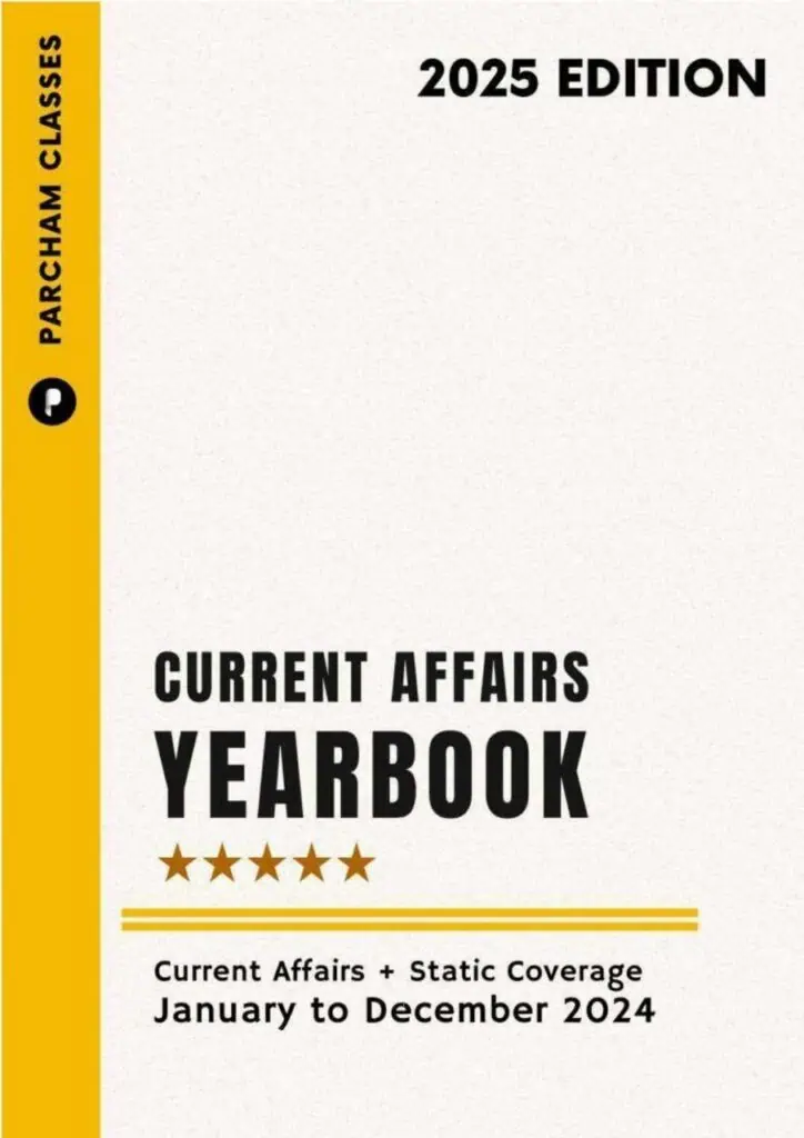Parcham Classes Current Affairs Yearbook 2025 Edition {Jan - Dec 2024}