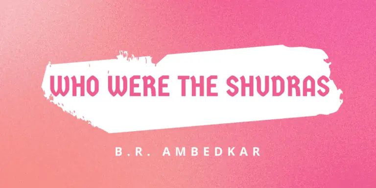 Who were the shudras PDF