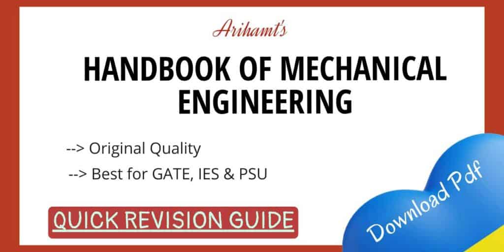 Arihant Handbook of Mechanical Engineering PDF