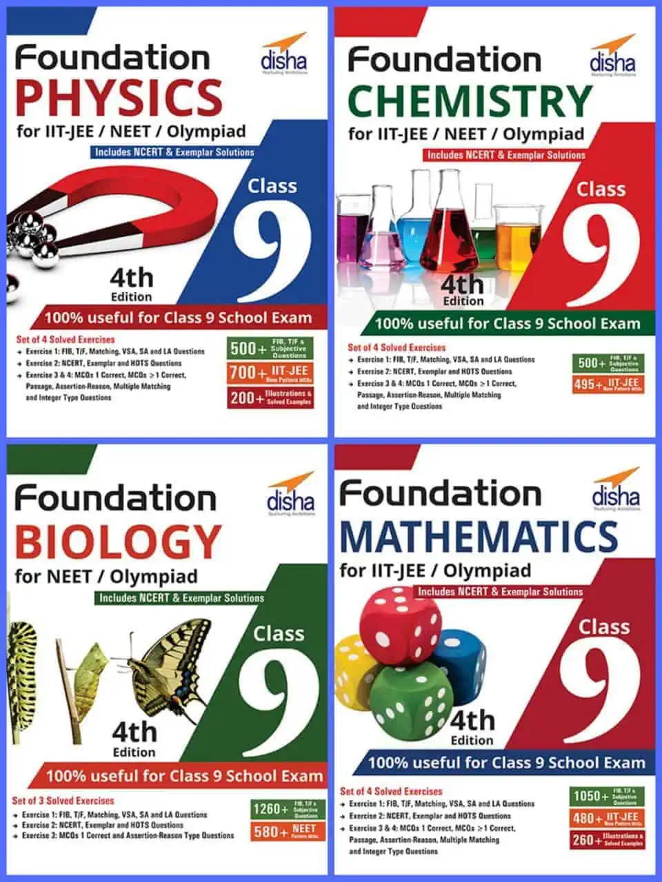 DIsha Class 9 Foundation Books Pdf