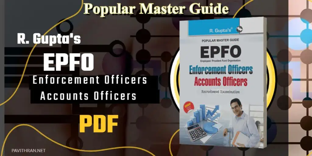 R Gupta EPFO Enforcement Officer Master Guide PDF