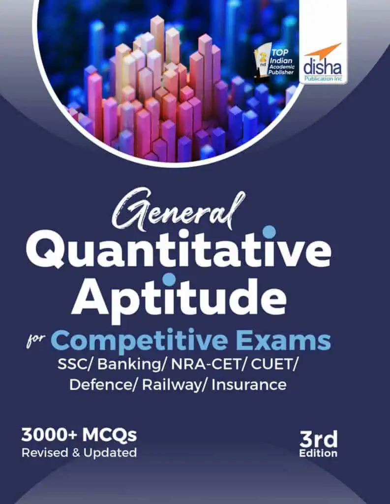 General Quantitative Aptitude for Competitive Exams [3rd Edition] - Disha