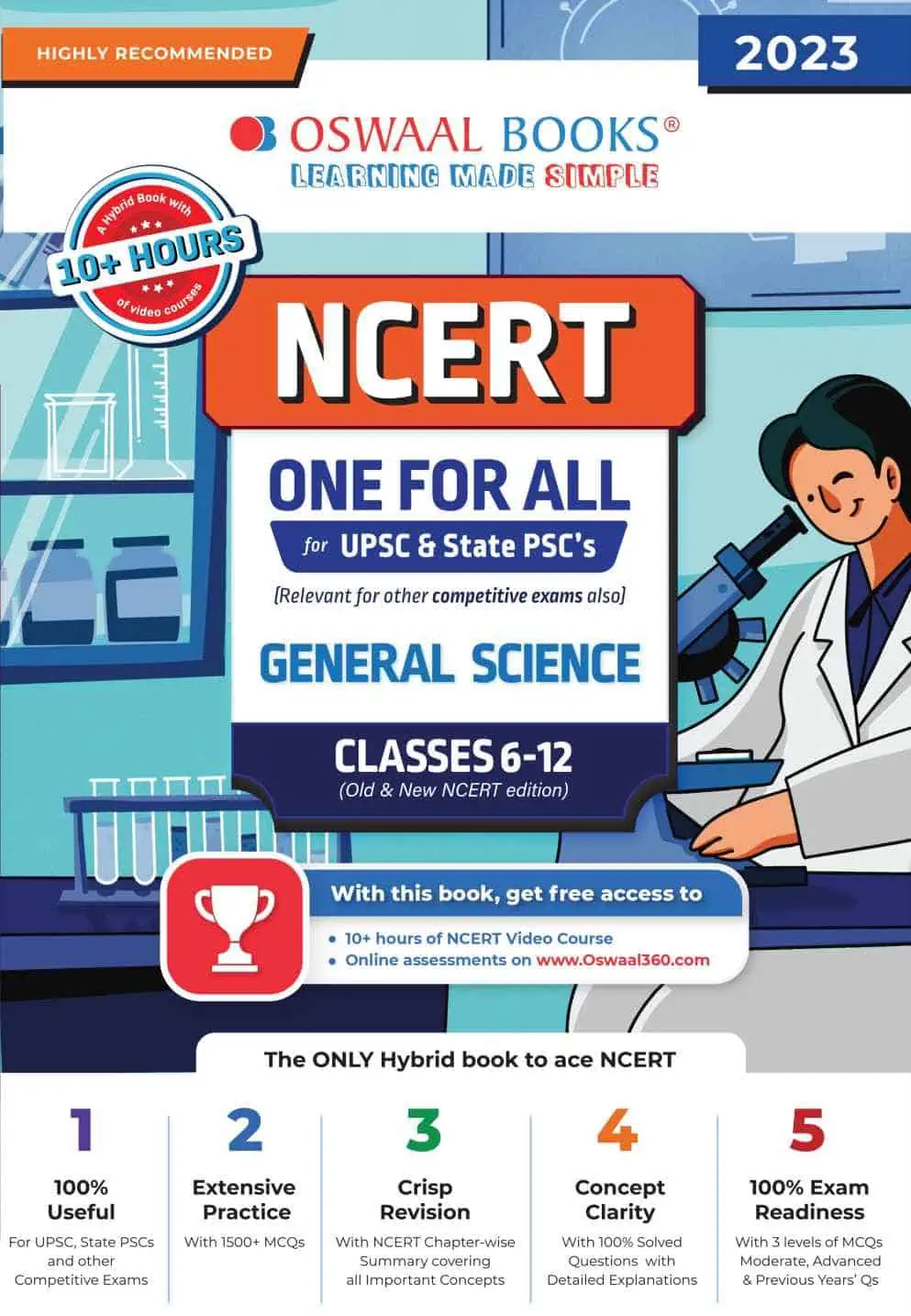 Oswaal NCERT One For All General Science Class 6-12 for UPSC & State PSC - Oswaal Editorial Board