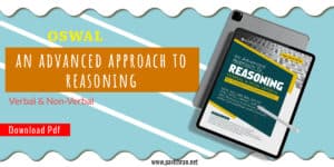 Oswal Advanced Approach to Verbal & Non-Verbal Reasoning Pdf