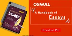 Oswal Handbook of Essays PDF