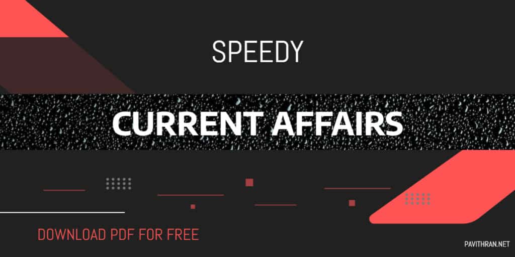 Speedy Current Affairs 2025 PDF