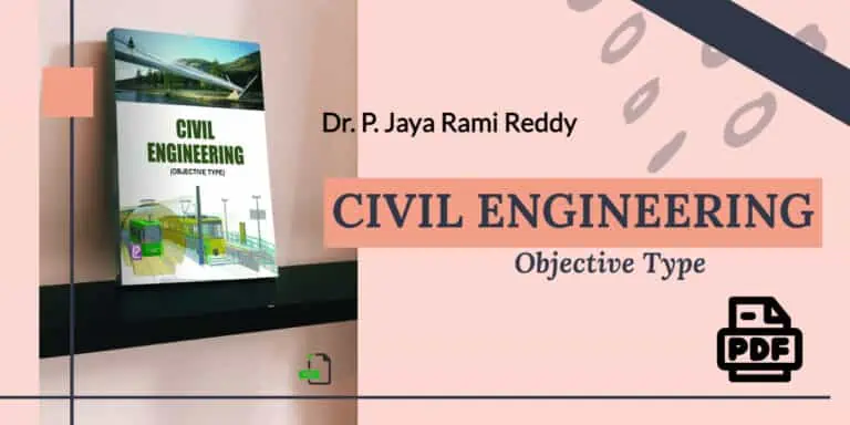 Civil Engineering (Objective Type) Dr. P. Jaya Rami Reddy PDF