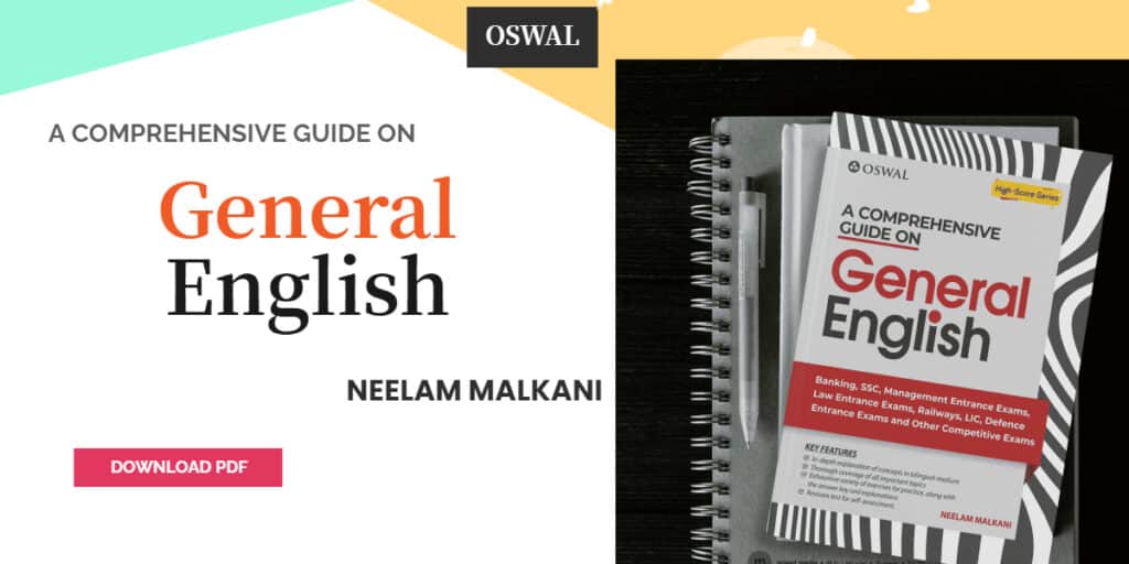 Oswal Comprehensive Guide on General English PDF