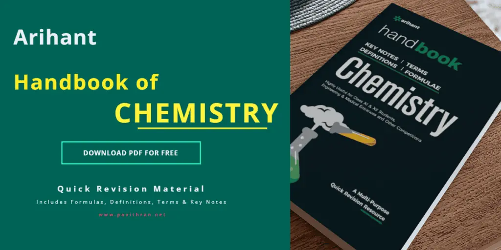 Arihant Handbook of Chemistry PDF