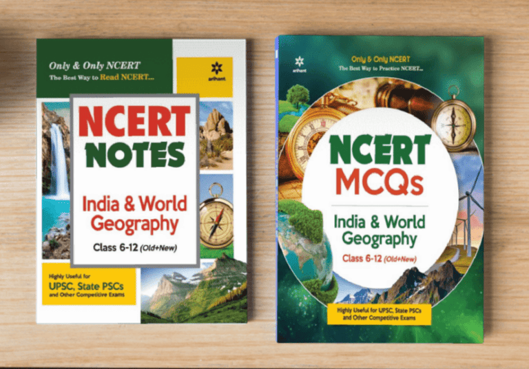 Arihant Geography NCERT Notes + MCQs PDF [Latest Edition]