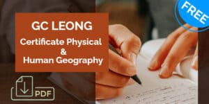 GC Leong Certificate Physical & Human Geography PDF