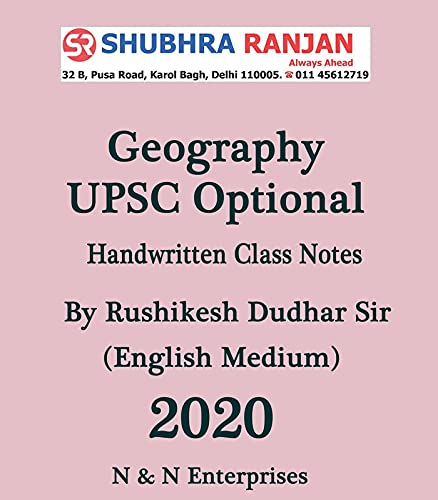 Geography Optional Handwritten Class Notes 2020-2021 By Rushikesh Dudhat Sir English Medium