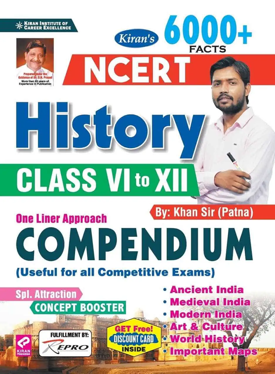Kiran NCERT History Compendium Class 6 to 12 PDF