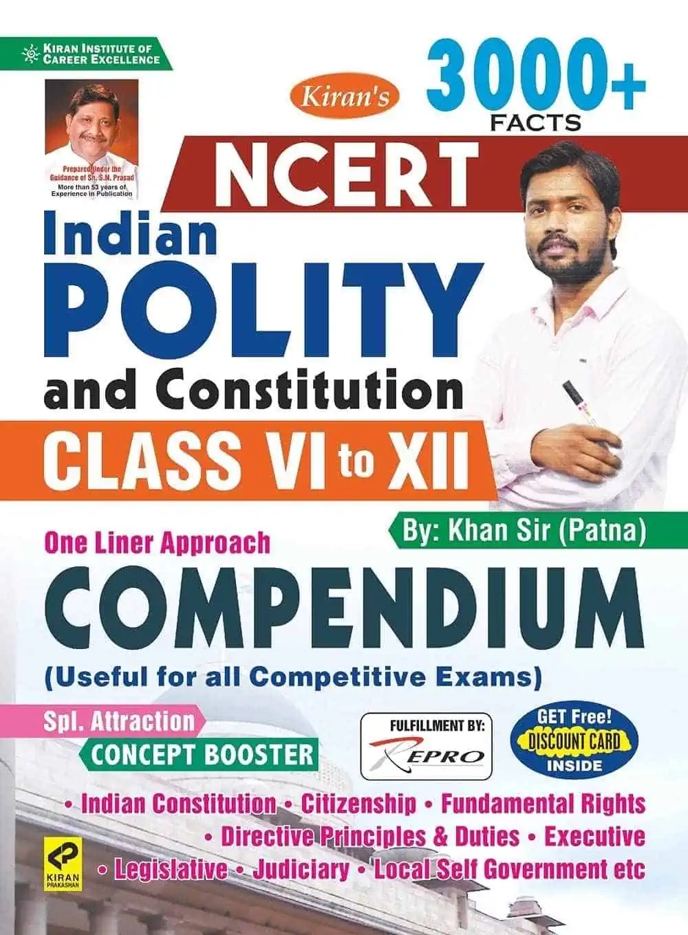 Kiran NCERT Indian Polity Compendium Class 6 to 12 PDF
