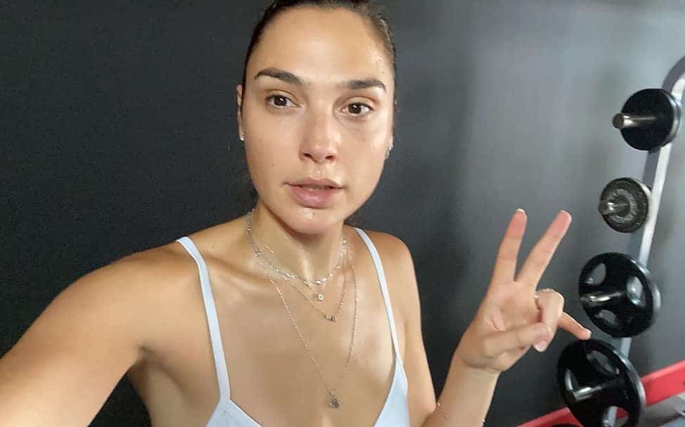 Gal Gadot After Workout in Gym Pics