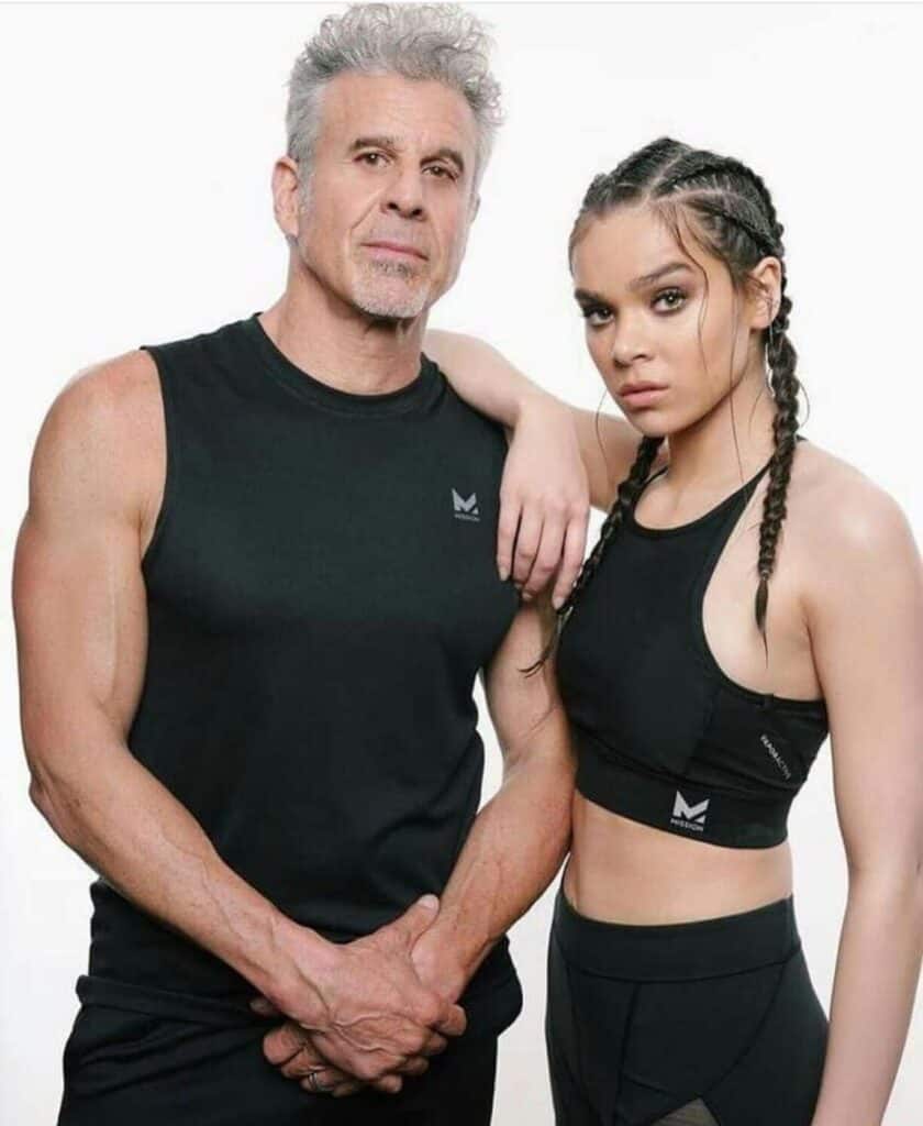 Hailee Steinfeld Workout with her Father