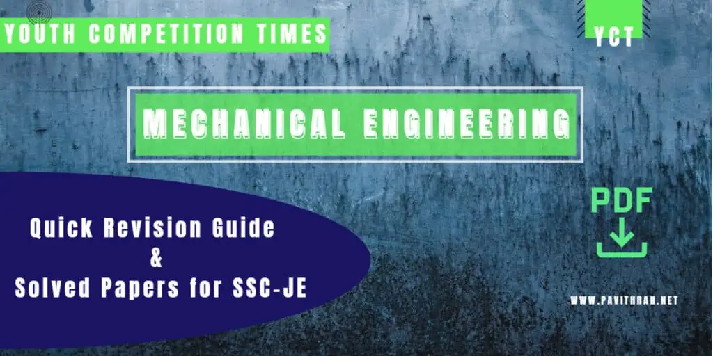 YCT Mechanical Engineering Capsule & Solved Papers PDF