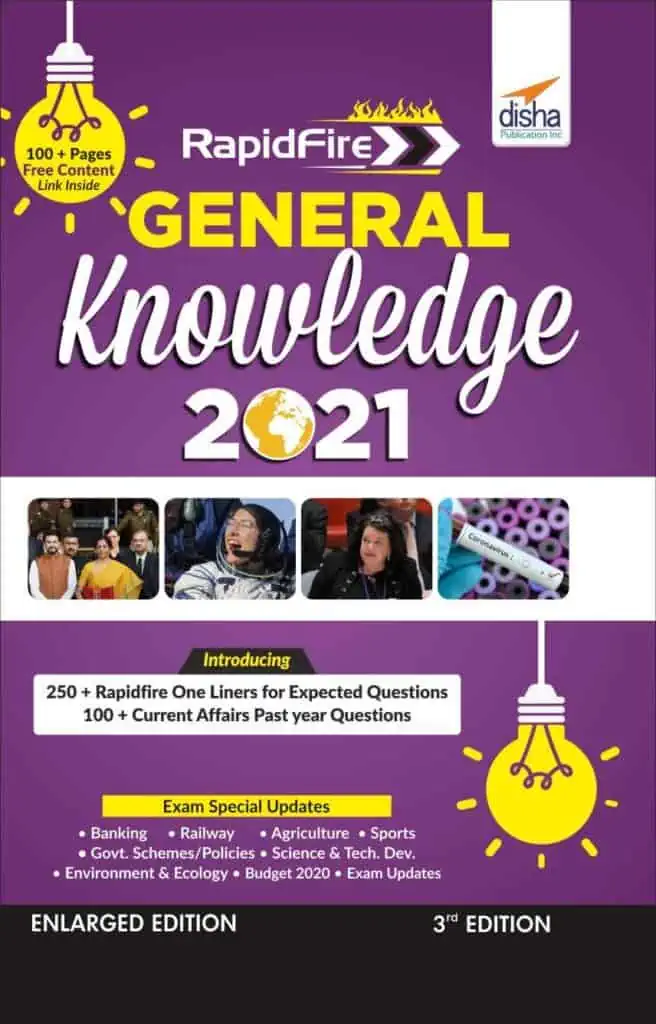 Disha Rapidfire General Knowledge 2021 Edition Pdf