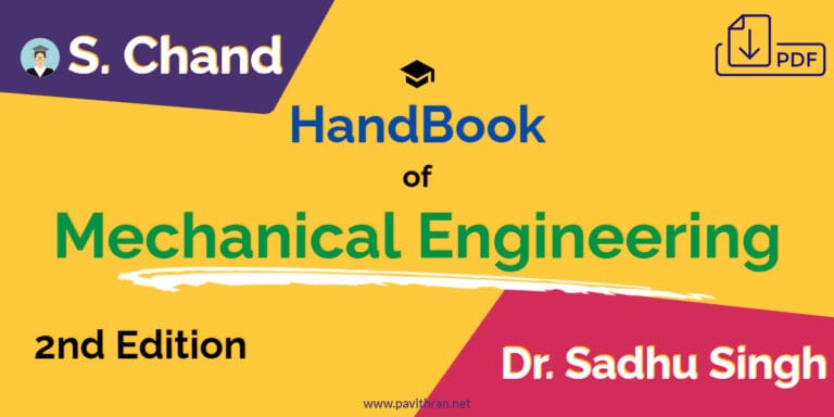 Handbook of Mechanical Engineering by Dr Sadhu Singh - S.Chand PDF