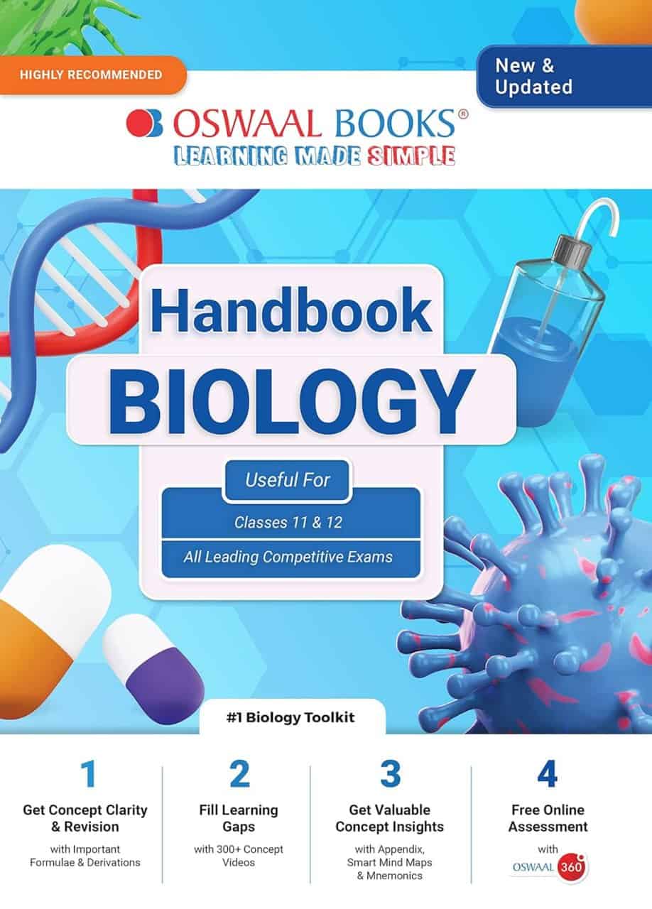 Oswaal Handbook of Biology - Must have for Class 11 & 12, JEE & NEET