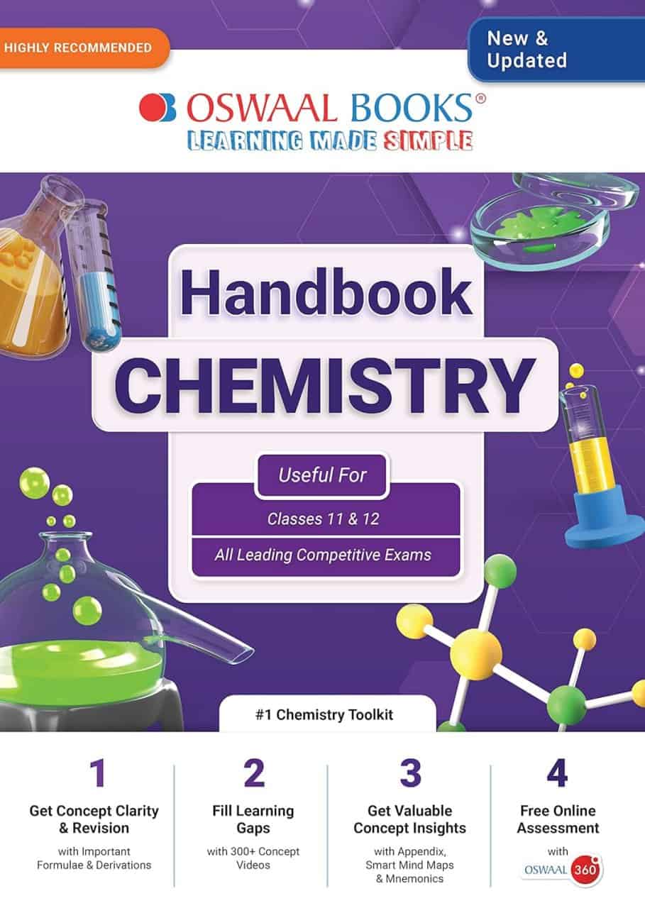Oswaal Handbook of Chemistry - Must have for Class 11 & 12, JEE & NEET
