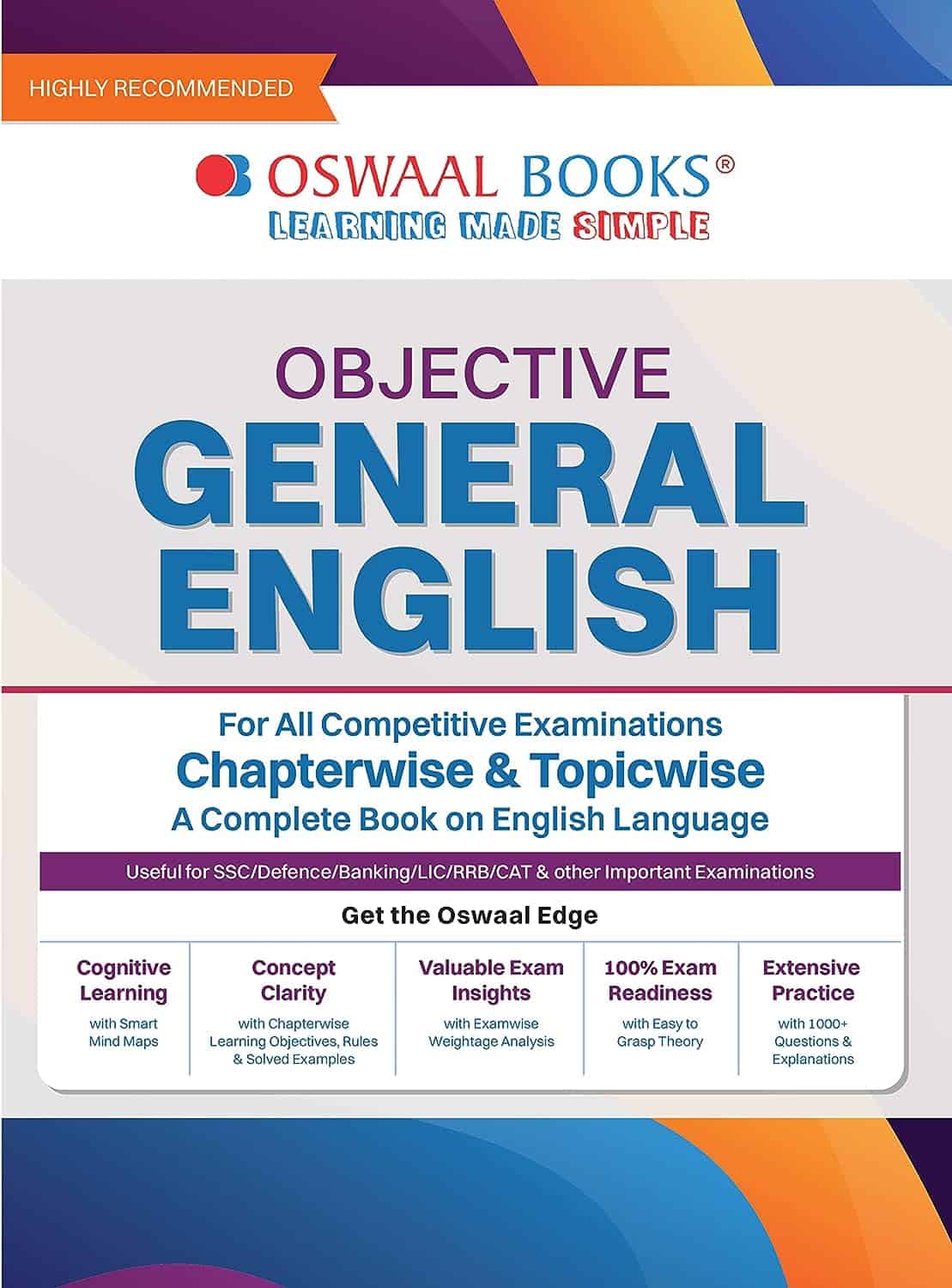 Oswaal Objective General English For All Competitive Examinations Chapter-wise & Topic-wise A Complete Book on English Language