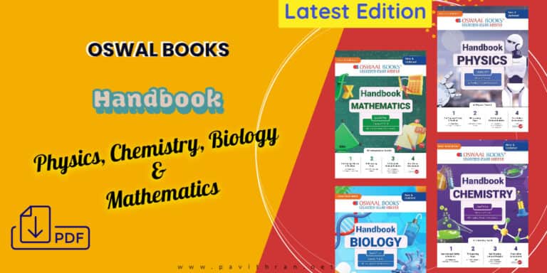 Oswal Handbook of Physics, Chemistry, Biology & Mathematics Pdf