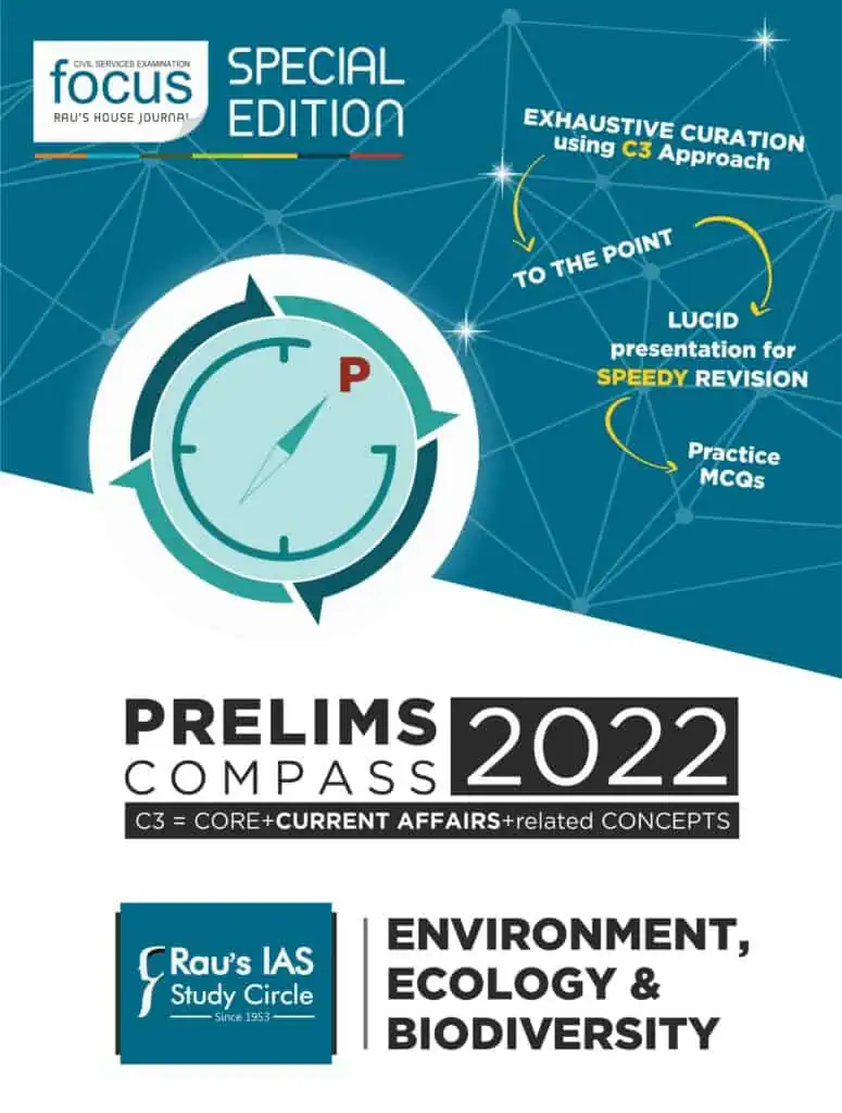 Prelims Compass 2022 Environment, Ecology & Biodiversity Rau's IAS