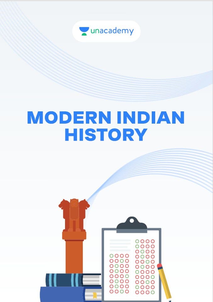 Unacademy Modern Indian History Pdf
