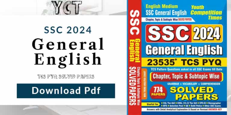 YCT SSC 2024 General English 23535+ TCS PYQ Solved Papers Pdf