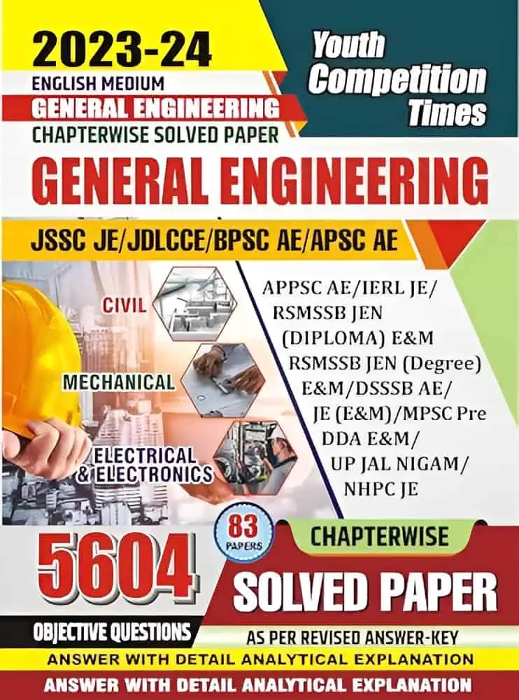 YCT General Engineering Chapterwise Solved paper [English Medium] 2023-24