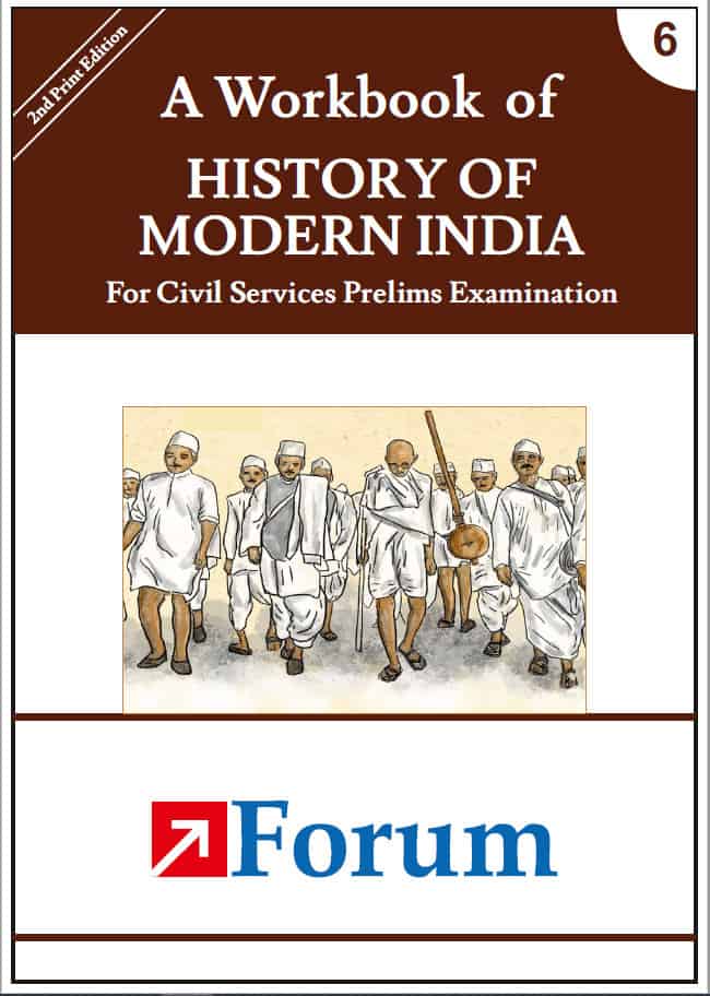 A Workbook of History of Modern India [2nd Print Edition] - ForumIAS