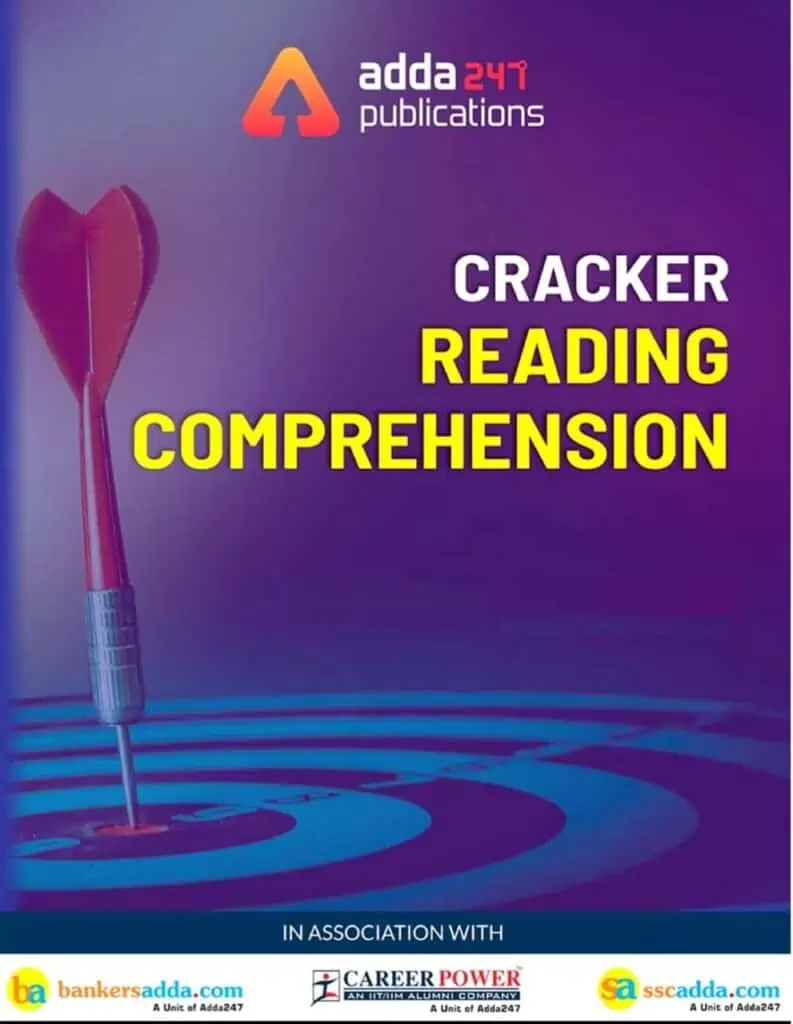 Cracker Reading Comprehension - Adda247