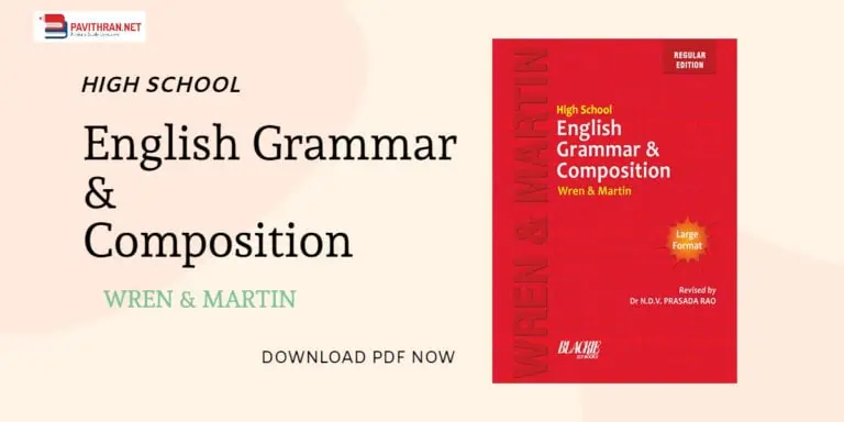 High School English Grammar & Composition - Wren and Martin PDF