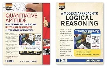 RS Aggarwal Combo Book of Quantitative Aptitude & Logical Reasoning