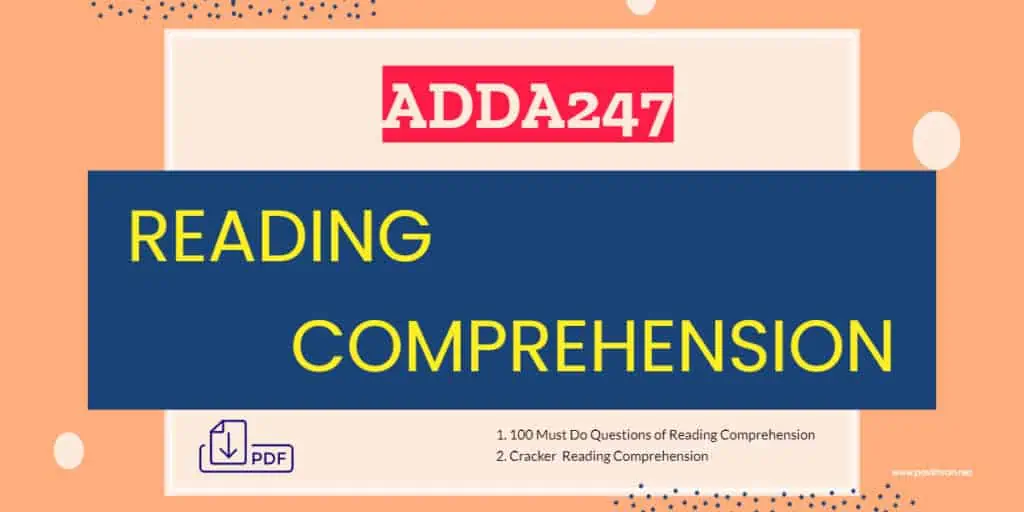 Reading Comprehension Books Adda247 PDF