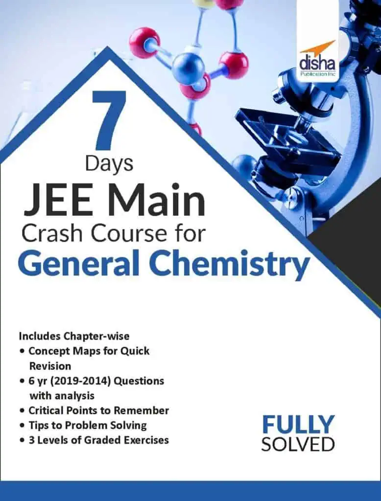 General Chemistry - 7 Days JEE Main Crash Course - Disha Experts