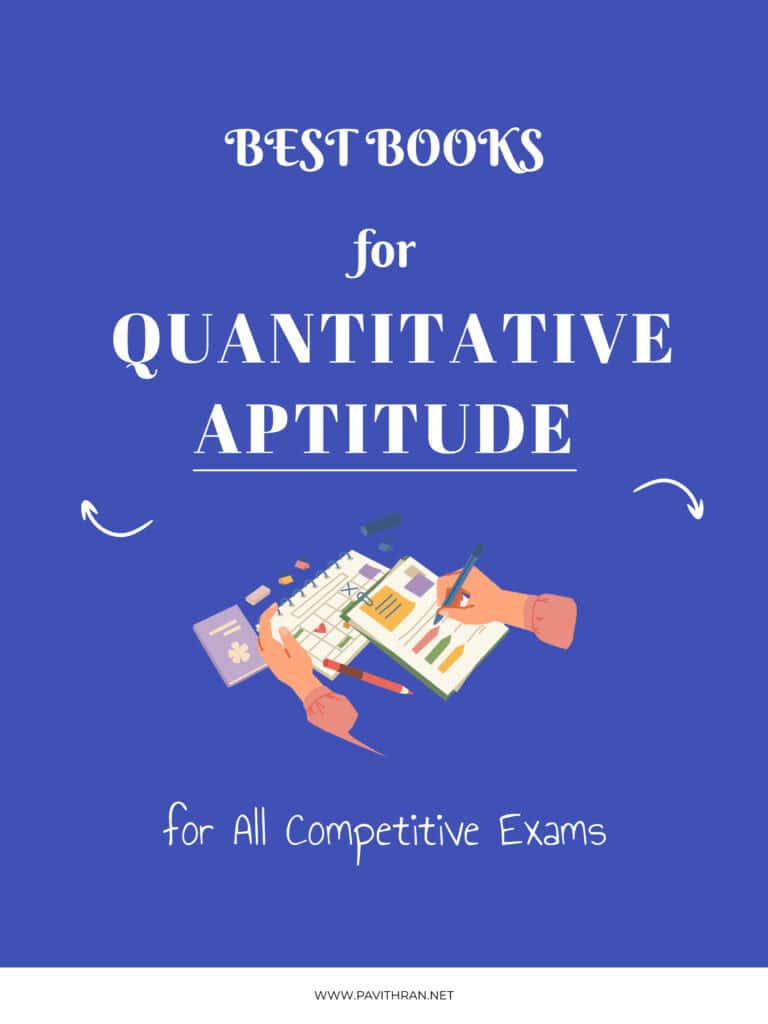 Best Quantitative Aptitude Books for Competitive Exams