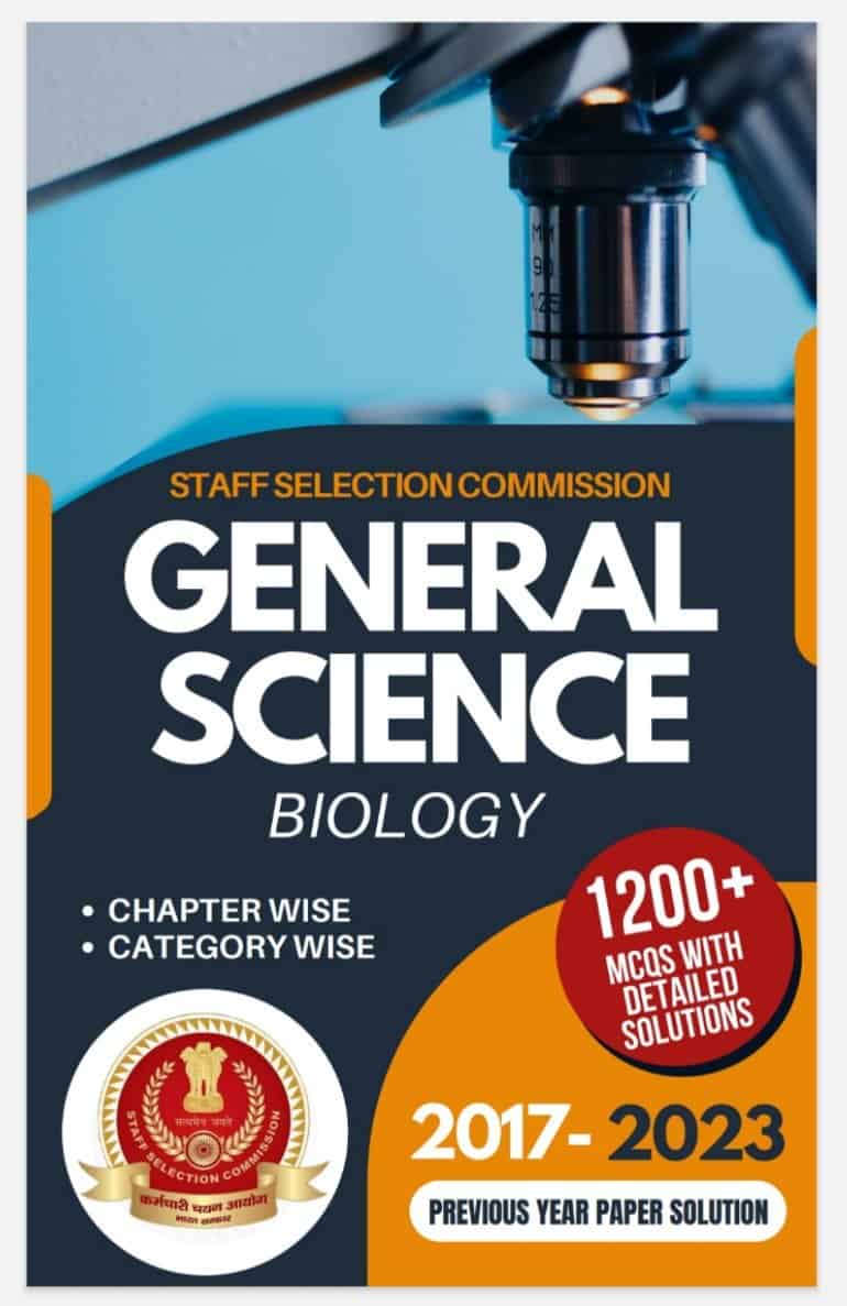 SSC General Science - BIOLOGY PYQs - Parcham Classes
